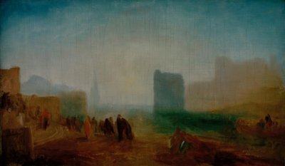 Classical Harbour Scene by Joseph Mallord William Turner