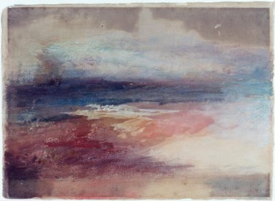 Coastal View at Sunset by Joseph Mallord William Turner