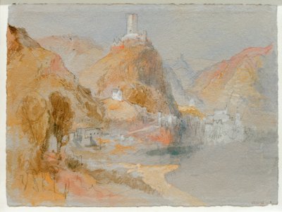 Cochem Seen from the South by Joseph Mallord William Turner