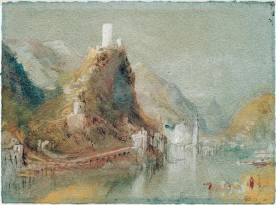 Cochem seen from the South by Joseph Mallord William Turner