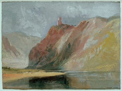 The Monastery Ruins of Wolf by Joseph Mallord William Turner