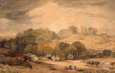 Donnington Castle, Newbury, Berkshire by Joseph Mallord William Turner