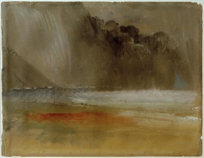 Heaped Thundercloud over Sea and Sand by Joseph Mallord William Turner
