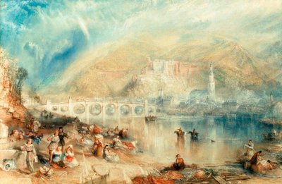 Heidelberg with a Rainbow by Joseph Mallord William Turner