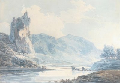 Ilam Rock, Dovedale, Staffordshire by Joseph Mallord William Turner