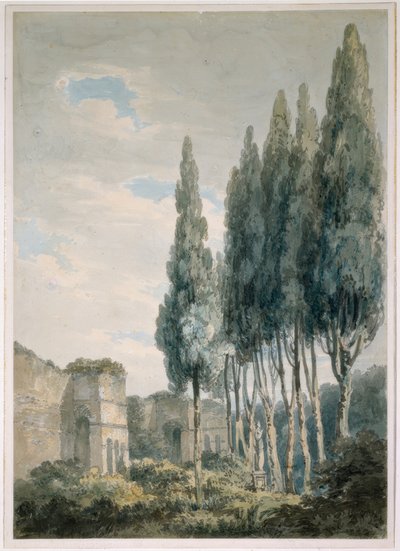 In the Ludovisi Gardens, Rome by Joseph Mallord William Turner