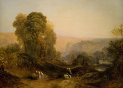Landscape in Derbyshire by Joseph Mallord William Turner