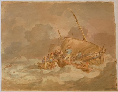 Sailors Getting Pigs on Board by Joseph Mallord William Turner