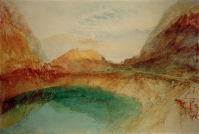 Lake in the Swiss Mountains by Joseph Mallord William Turner