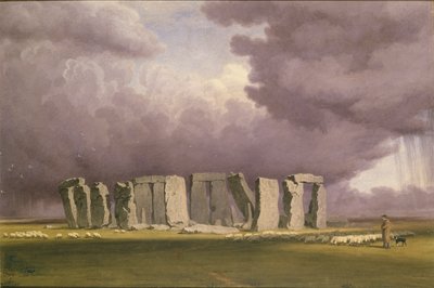 Stonehenge: Stormy Day, 1846 by Joseph Mallord William Turner