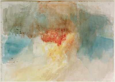 The Burning of the Houses of Parliament by Joseph Mallord William Turner