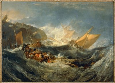 The Wreck of a Transport Ship by Joseph Mallord William Turner