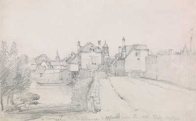 Oxford, Folly Bridge by William Turner of Oxford