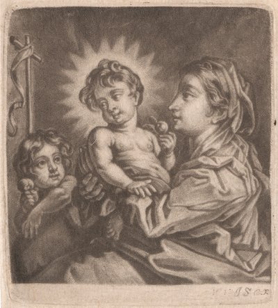 Virgin, Christ Child and St. John by William Vincent