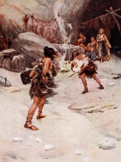 Prehistoric Man by William W. (after) Collins