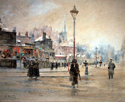 London in Winter by William Walcot