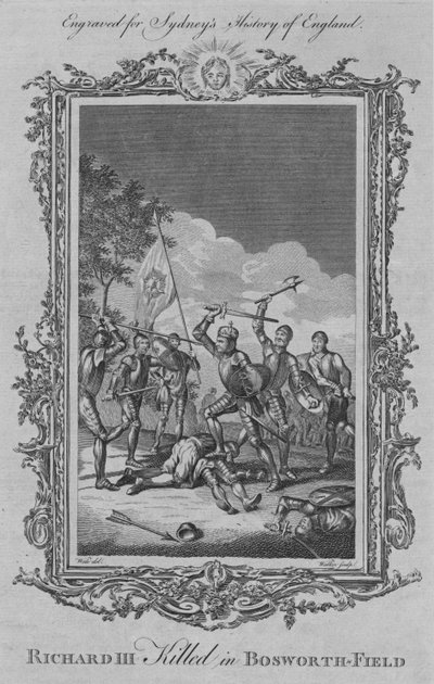Richard III Killed in Bosworth-Field by William Walker