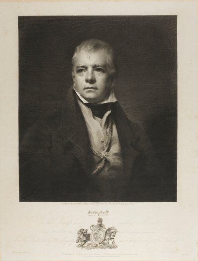 Sir Walter Scott Bart by William Walker