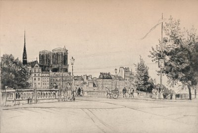 The Towers of Notre-Dame, 1915 by William Walker