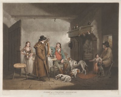 Inside of a Country Alehouse by William Ward