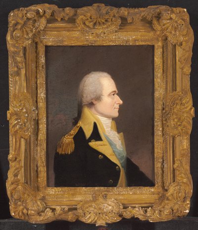 Portrait of Alexander Hamilton by William Weaver