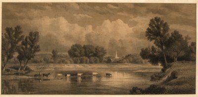 Crossing the Stream by William Wellstood
