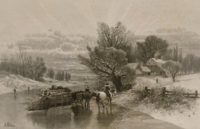 The Nearest Way in Winter by William Wellstood