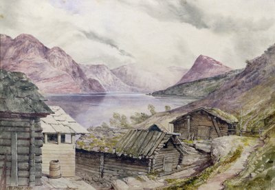 Romsdal Fjord, 1850 by William West