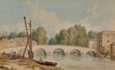 Maidstone Bridge by William Westall