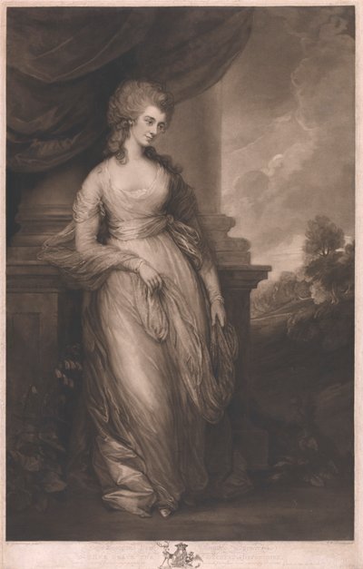 Her Grace the Duchess of Devonshire by William Whiston Barney