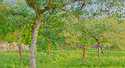 Orchard in Autumn by William Wilkins