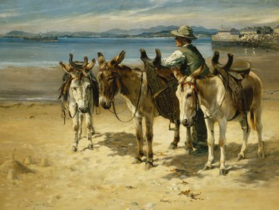On the Sands, Morecombe by William Woodhouse
