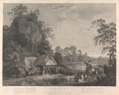 Shooting, Plate I by William Woollett