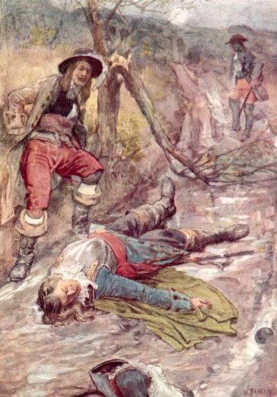 Death of Turenne by William after Rainey