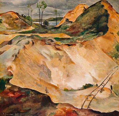The Sandpit, c. 1921 by Willy Jaeckel