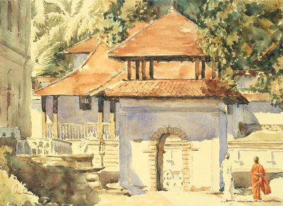 Temple of Tooth, side entrance by Wilson Clive