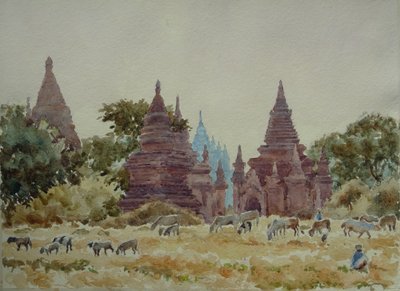 902 Thatbyinnyu, Bagan by Wilson Clive