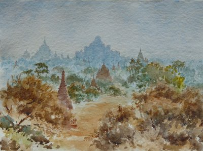 927 Bagan sunrise by Wilson Clive