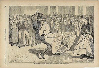 A Parisian Ball—Dancing at the Casino by Winslow Homer