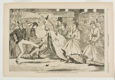 A Parisian Ball—Dancing at the Mabille, Paris by Winslow Homer