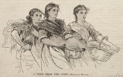 A Voice from the Cliff by Winslow Homer