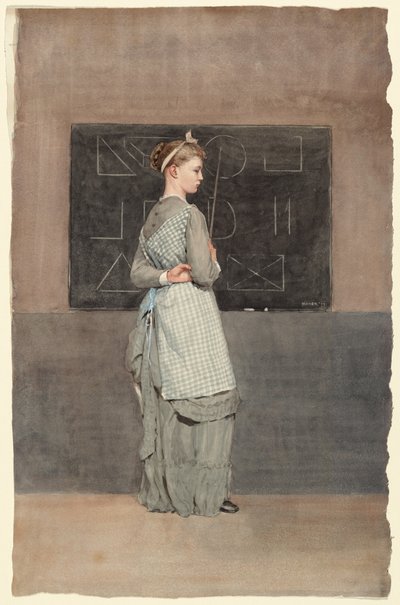 Blackboard by Winslow Homer