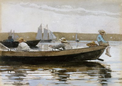 Boys in a Dory by Winslow Homer