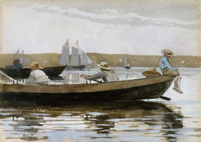 Boys in a Dory by Winslow Homer