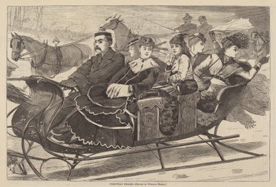 Christmas Belles by Winslow Homer