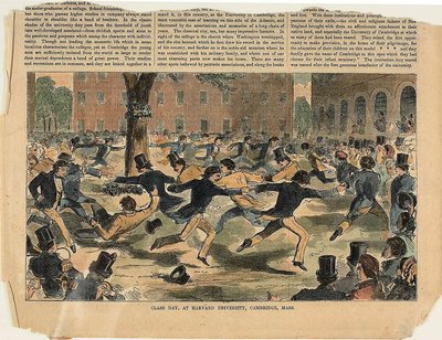 Class Day, at Harvard University, Cambridge, Massachusetts by Winslow Homer