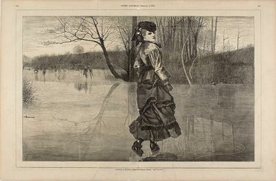Cutting a Figure by Winslow Homer