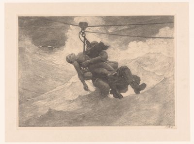 The Life Line by Winslow Homer