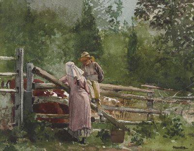 Feeding Time by Winslow Homer