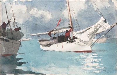 Fishing Boats, Key West by Winslow Homer